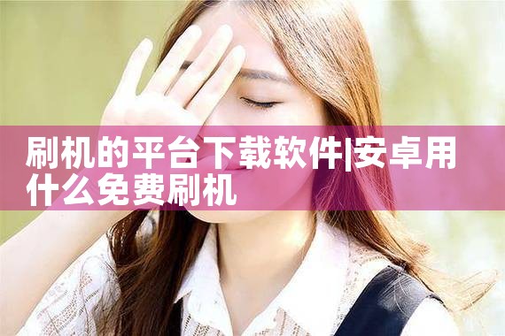 刷机的平台下载软件